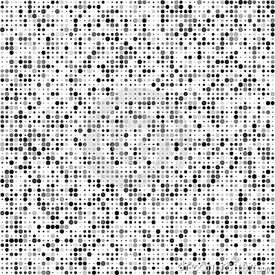 Mosaic monochrome Texture abstract Background Vector Illustration