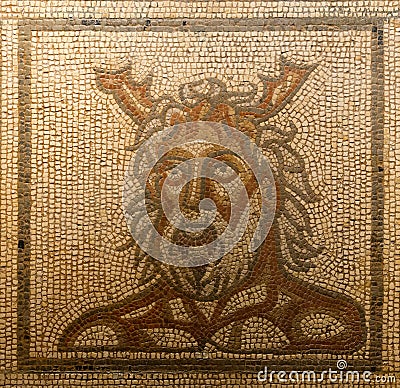 Mosaic of Oceanus Stock Photo