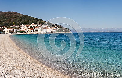 Moscenicka Draga in Croatia Stock Photo