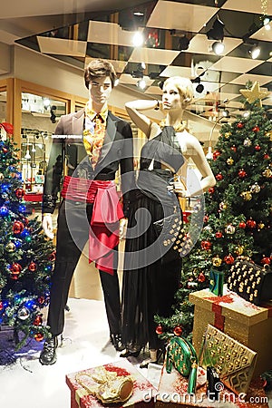 Moschino fashion shop in Rome, Italy Editorial Stock Photo