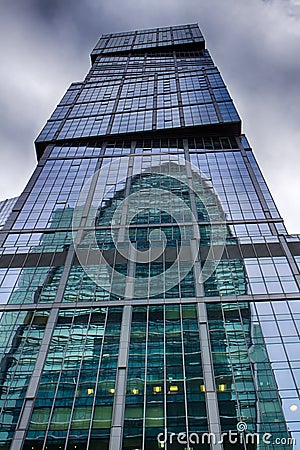 Moscow-City. Tower Capital City. The center of business in Russia. Conducting financial transactions. Moscow Russia. Stock Photo