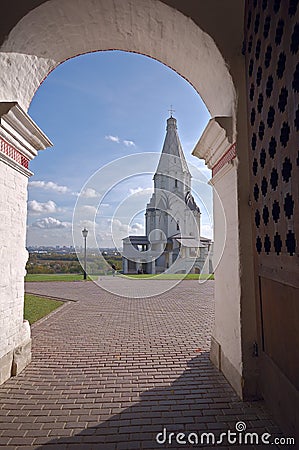 Moscow. Kolomenskoe Stock Photo