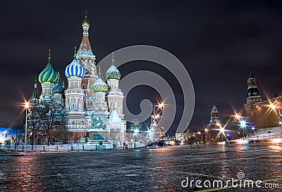 Moscow Red Square Stock Photo