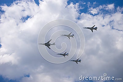 MOSCOW, RUSSIA - June 24, 2020: Air superiority fighter, multirole fighter MiG-29 Editorial Stock Photo