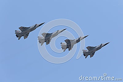 MiG-31BM Editorial Stock Photo