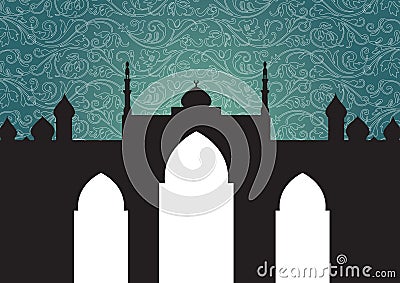 Mosque Background Stock Images - Image: 7495074