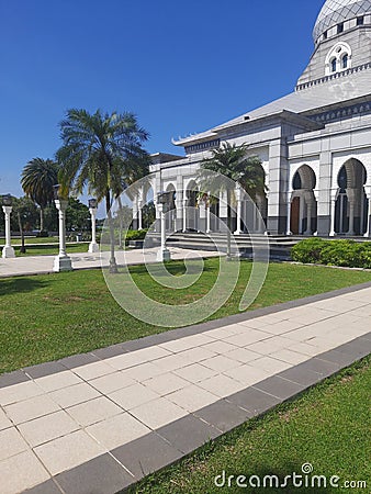 Mosque with classical architecture Editorial Stock Photo