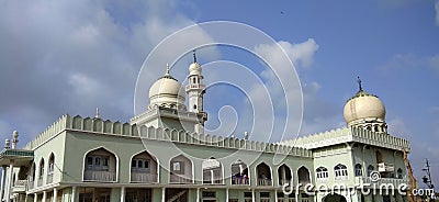 Mosque on Eid ul Fitra Stock Photo