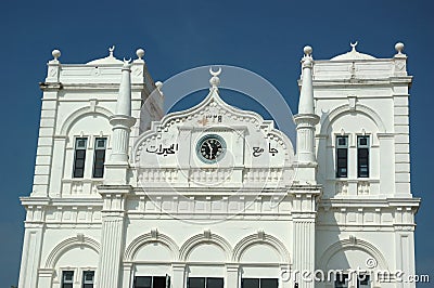 Mosque in Galle,Ceylon Stock Photo