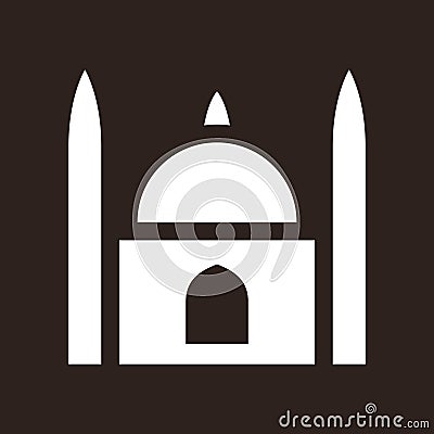 Mosque icon Vector Illustration