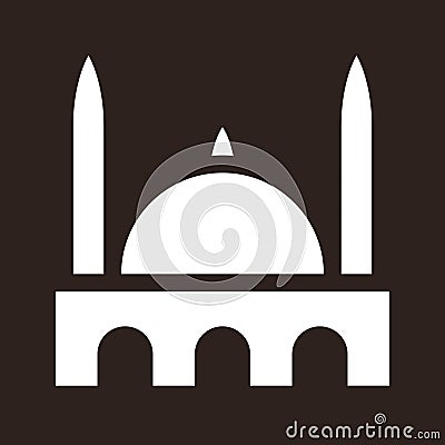 Mosque icon Vector Illustration