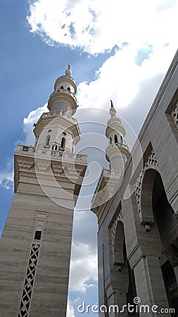 mosque kubah cloud sky Stock Photo