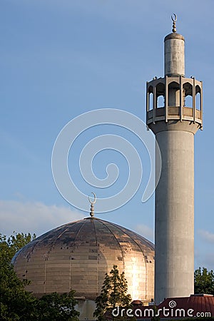 Mosque In London Stock Photo
