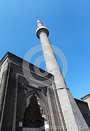 The Mosque and Madrasah of Hacikilic, Kayseri. Stock Photo