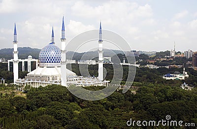 Mosque in Malaysia Stock Photo