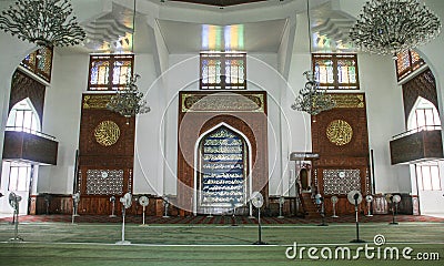 Mosque in male,maldives Stock Photo