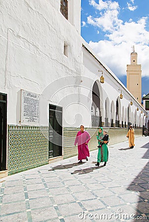 Mosque in Meknes, Morocco Editorial Stock Photo