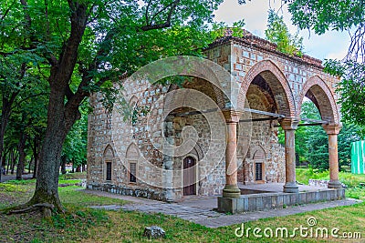 Mosque at Nis fortress in Serbian Stock Photo