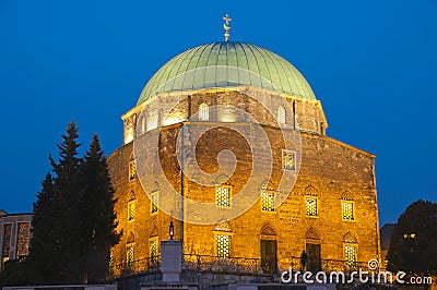 Mosque of Pasha Qasim Stock Photo