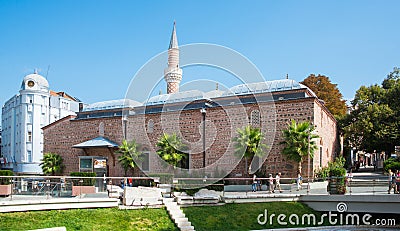 The mosque of Plovdiv, Bulgaria Editorial Stock Photo