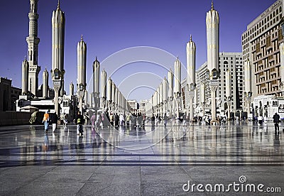 Mosque of Prophet Editorial Stock Photo