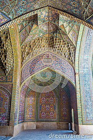 Mosque in Shiraz Stock Photo