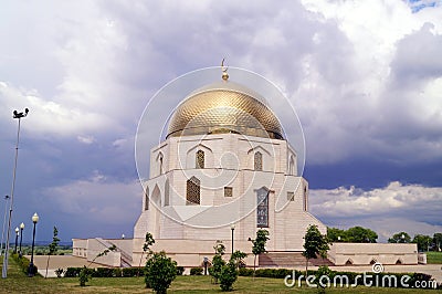 Mosque in Tatarstan Bulgar muslim regious building Stock Photo