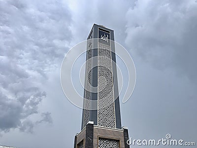 Namiraâ€™s Mosque Tower Editorial Stock Photo