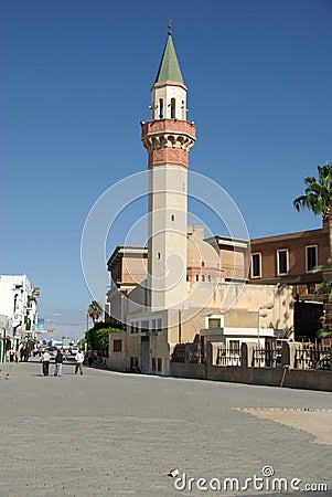 Mosque in Tripoli, Libya Stock Photo