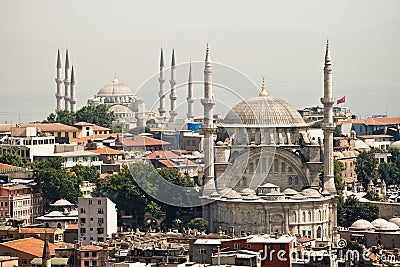 Mosques of Istanbul Stock Photo