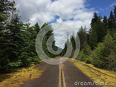 Abandoned highway Stock Photo