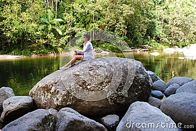 Mossman Gorge Stock Photo