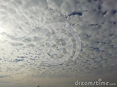 Most beautiful sunshine and clouds picture. Stock Photo