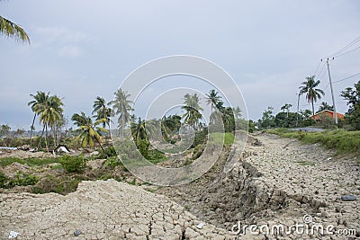 The Most Severe Damage. Editorial Stock Photo