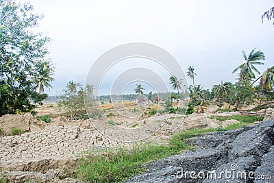 The Most Severe Damage. Editorial Stock Photo