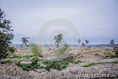 The Most Severe Damage. Editorial Stock Photo