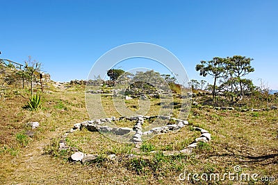 Antônio Rosa Municipal Park, São Thomé das Letras, Minas Gerais, Brazil. Stock Photo