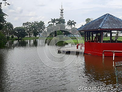 Most visited place for refresing Stock Photo