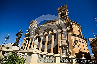 Mosta Dome Cathedral, Malta Stock Photo