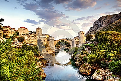 Mostar, Bosnia & Herzegovina Stock Photo