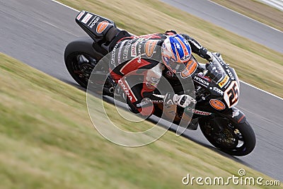 MOT: British Superbike warm up Editorial Stock Photo