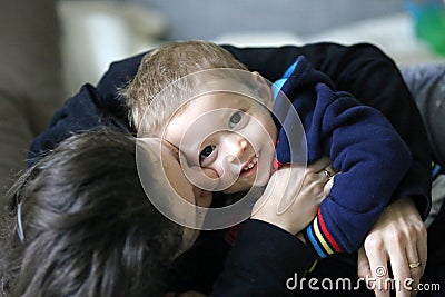 Mother and child Stock Photo