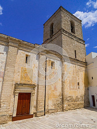 Mother Church, Ginosa, Italy Stock Photo