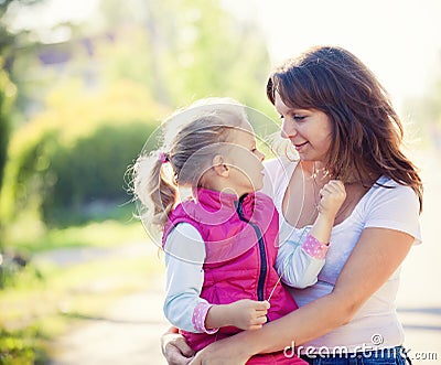 Mother and daughhter Stock Photo