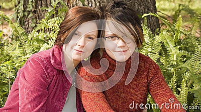 Mother and Daughter Stock Photo