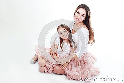 Mother and daughter Stock Photo