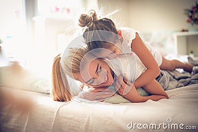 Mother daughter time. Stock Photo