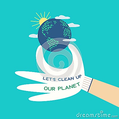 Mother Earth day Vector Illustration