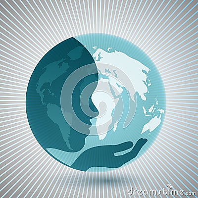 Mother earth Vector Illustration