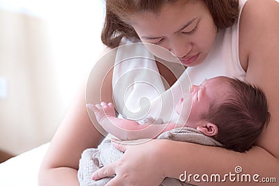 Mother and baby Stock Photo